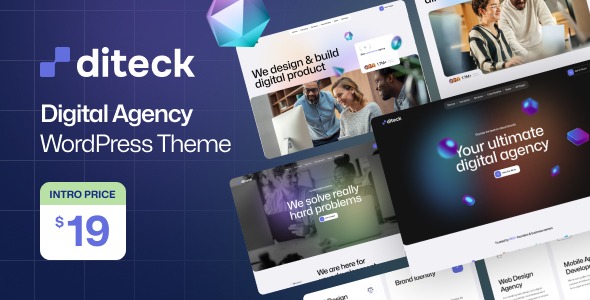 v1.2.1 Diteck - Digital Agency WordPress Theme